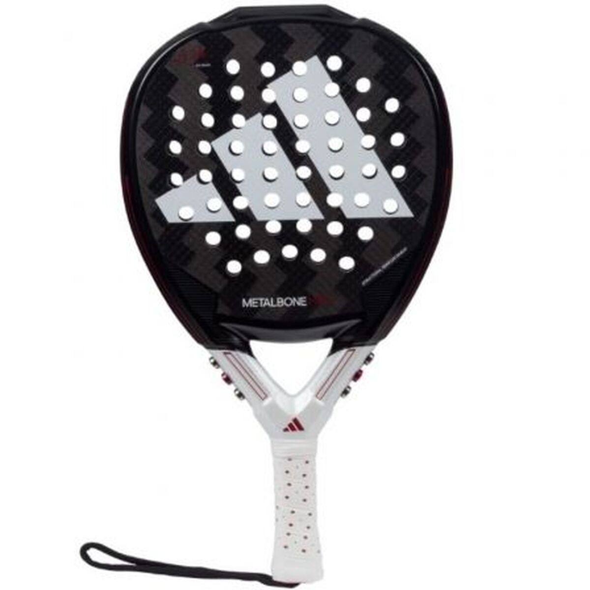 Adidas Padel Racket Adidas Metalbone Hrd+ 2024/ Negra Y Blanca (Ale Galan) 38 Mm