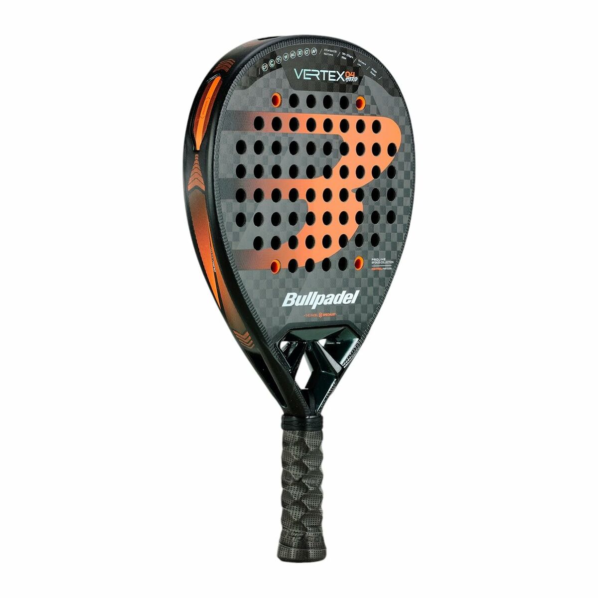 Bullpadel Padel Racket Bullpadel Vertex 04 Hybrid 2025 Titanium