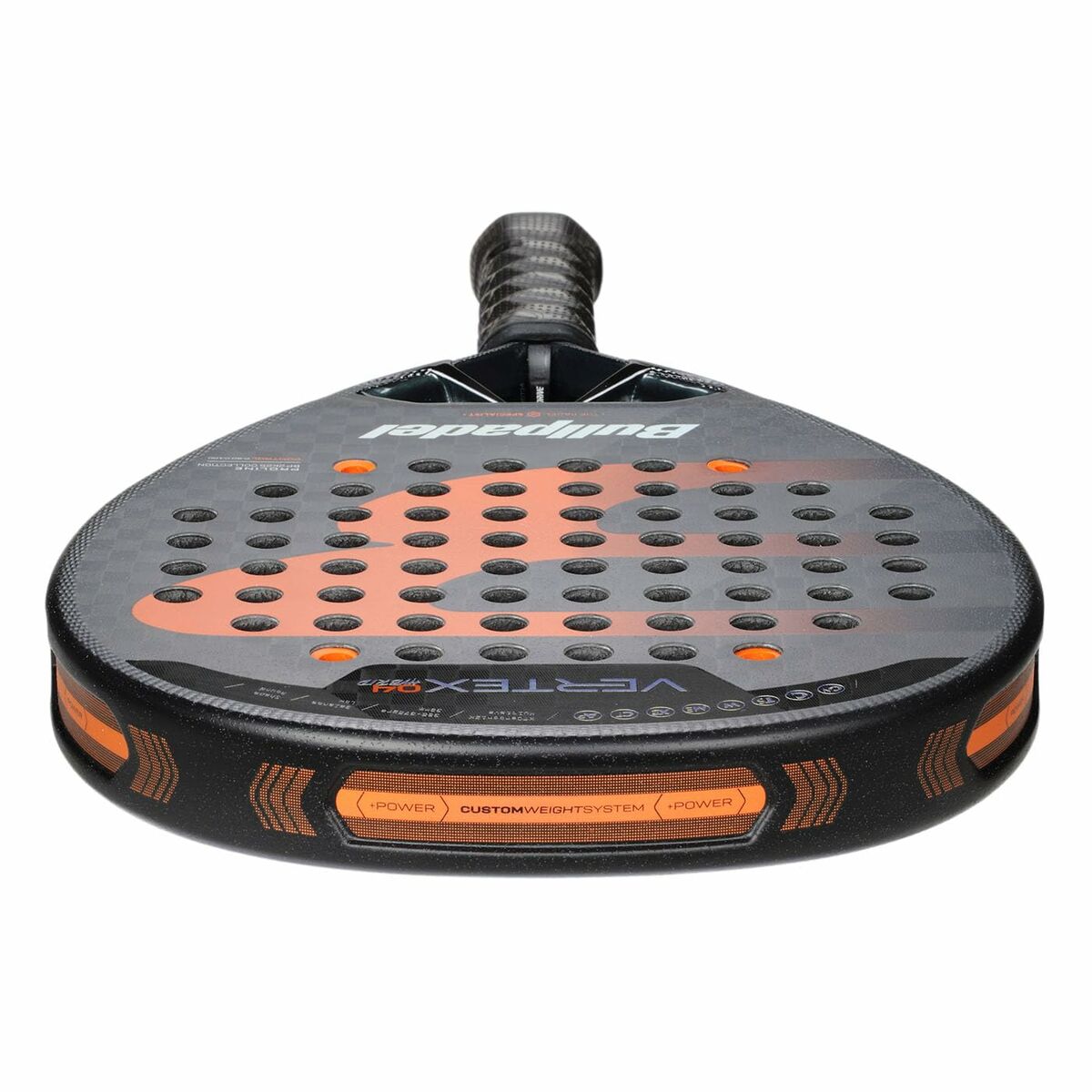 Bullpadel Padel Racket Bullpadel Vertex 04 Hybrid 2025 Titanium