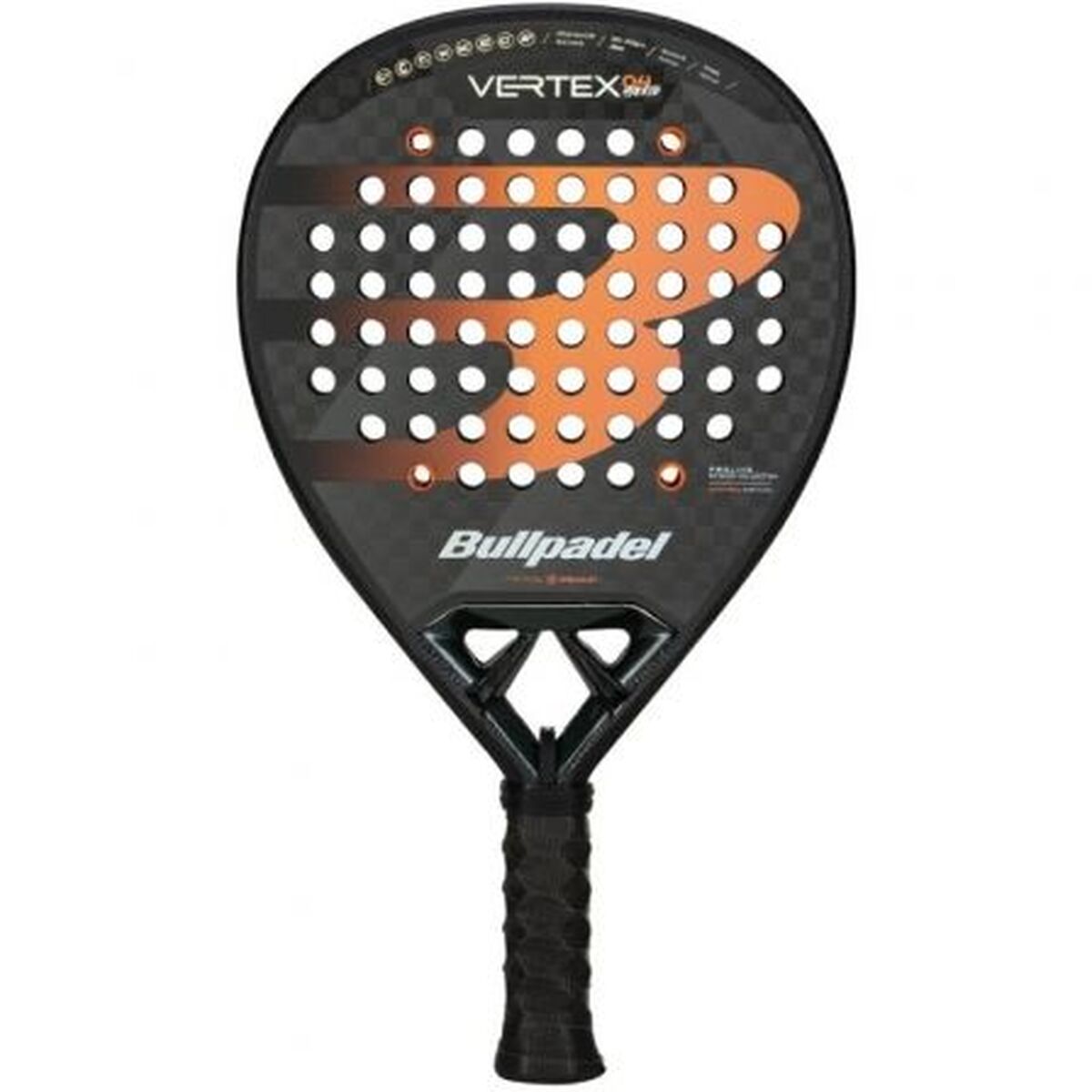 Bullpadel Padel Racket Bullpadel Vertex 04 Hybrid 2025 Titanium