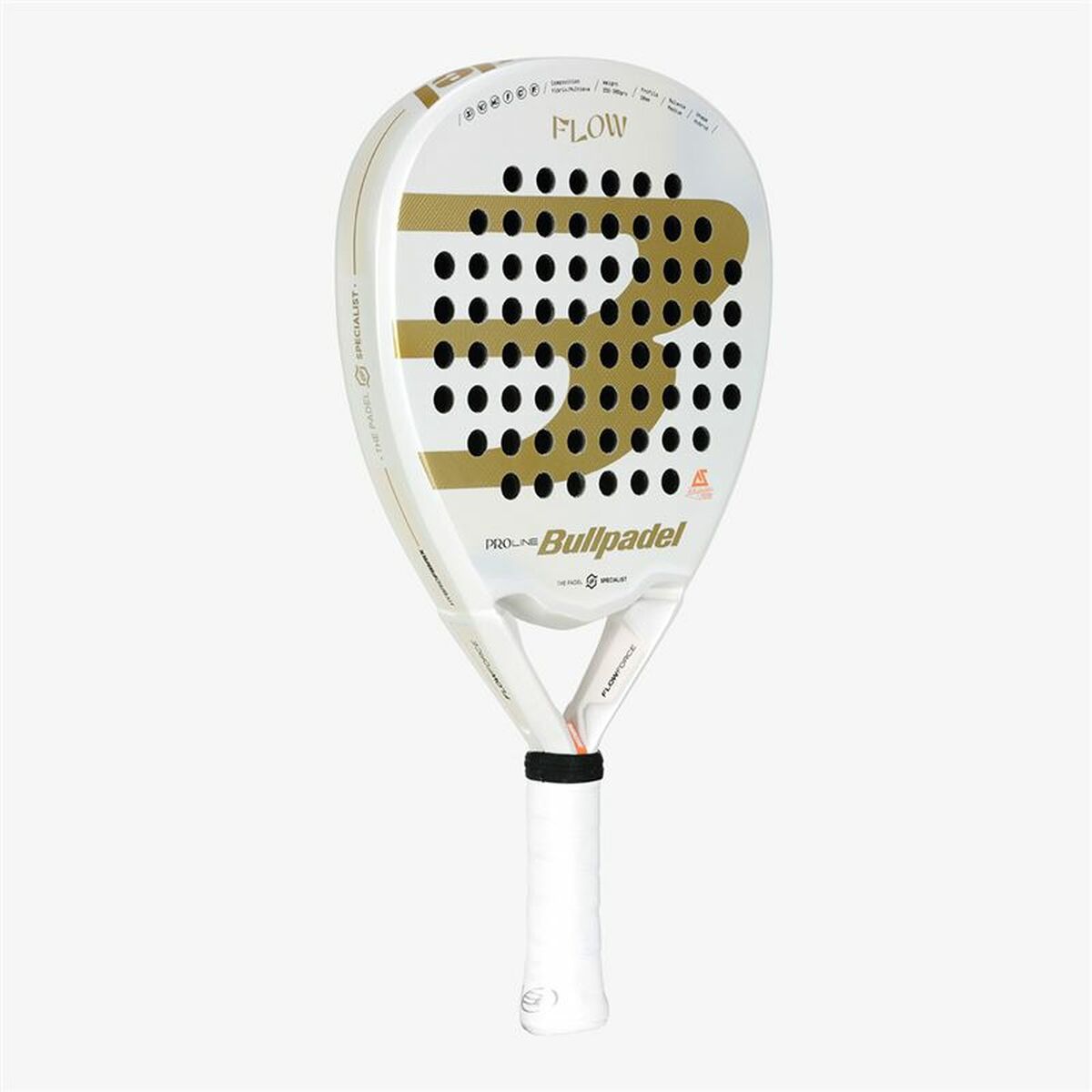 Bullpadel Padel Racket Bullpadel Flow W 24 White