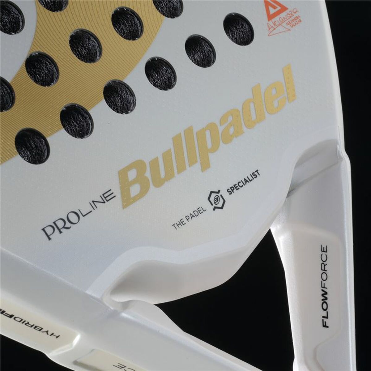 Bullpadel Padel Racket Bullpadel Flow W 24 White