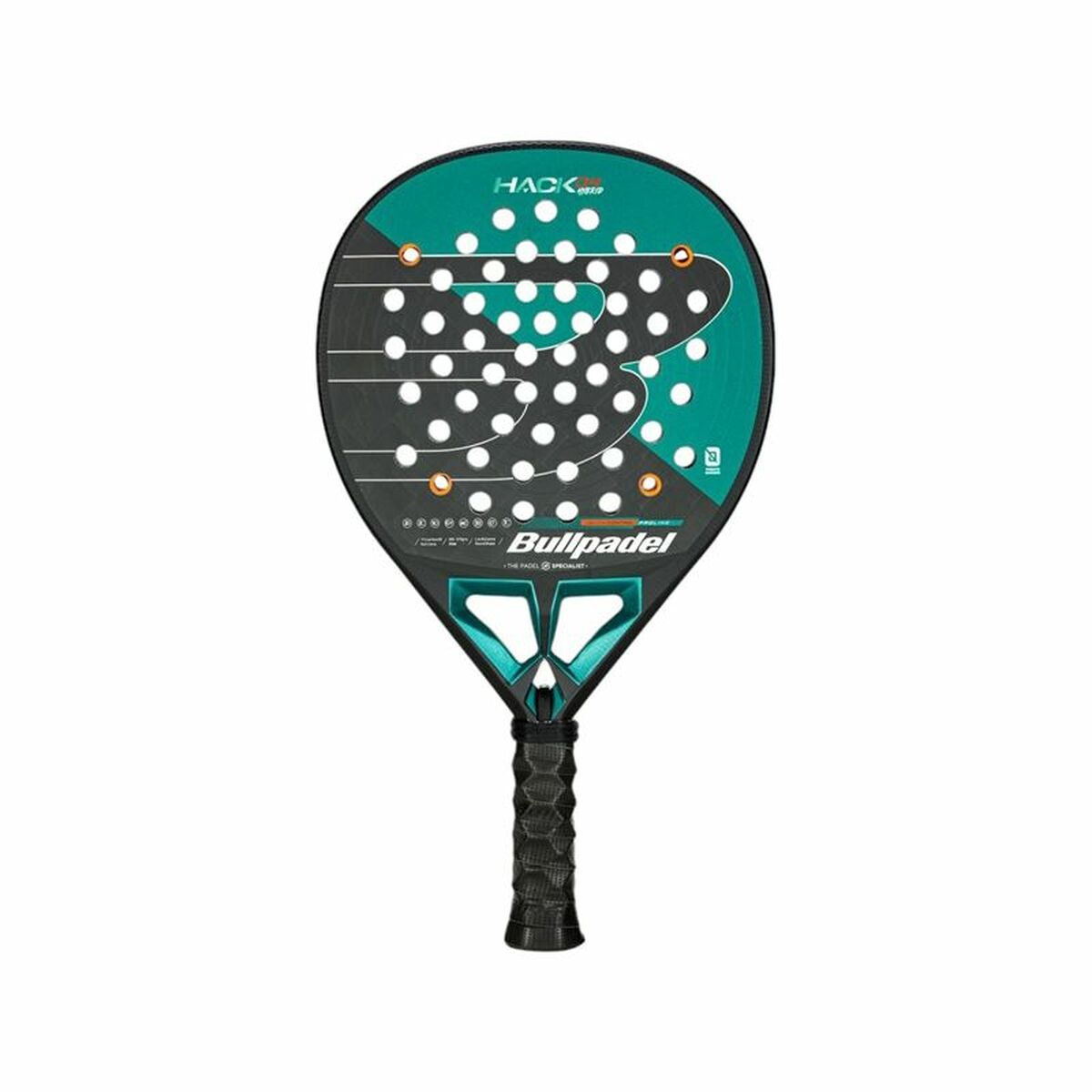 Bullpadel Padel Racket Bullpadel Hack 04 Hybrid 25 Blue