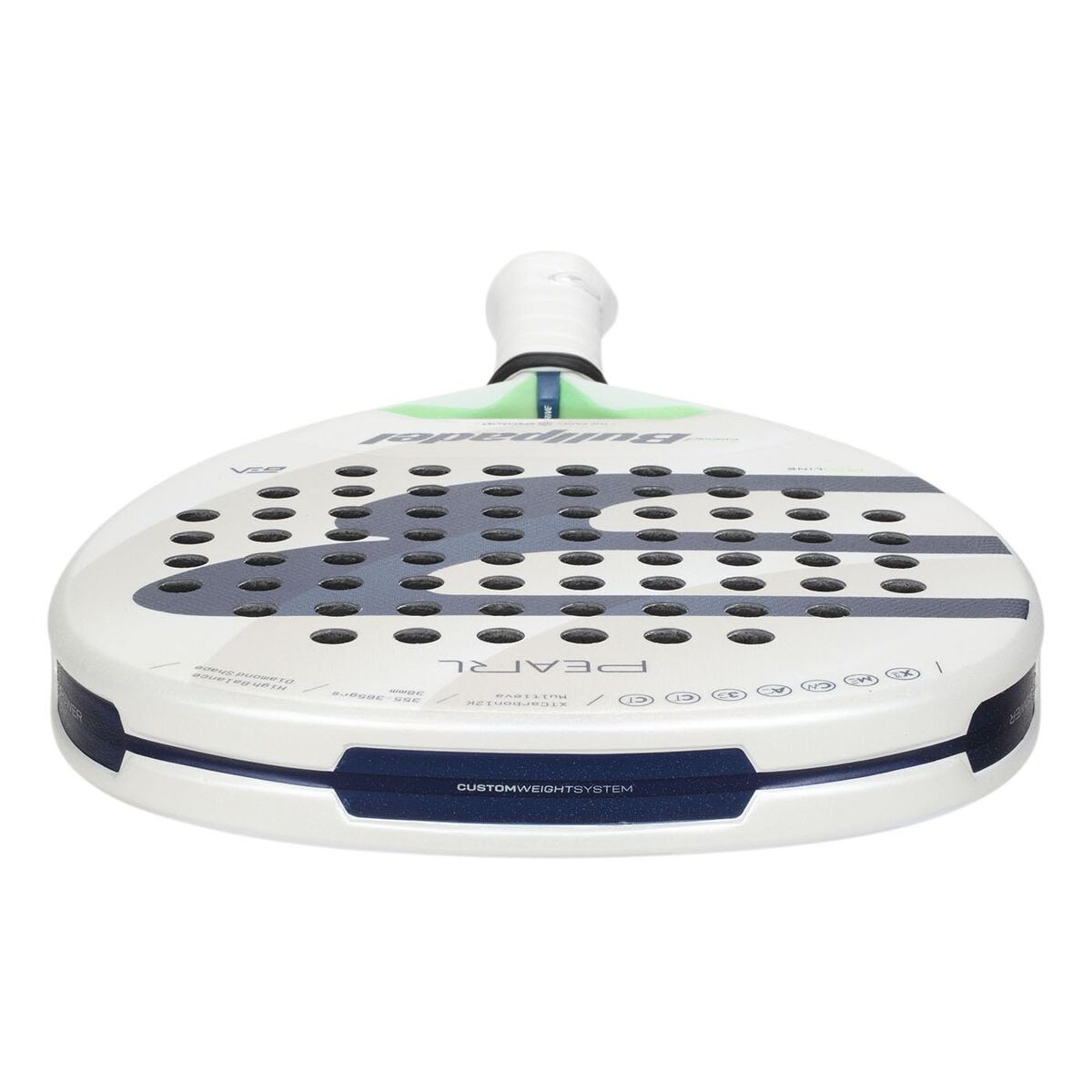 Bullpadel Padel Racket Bullpadel Pearl White