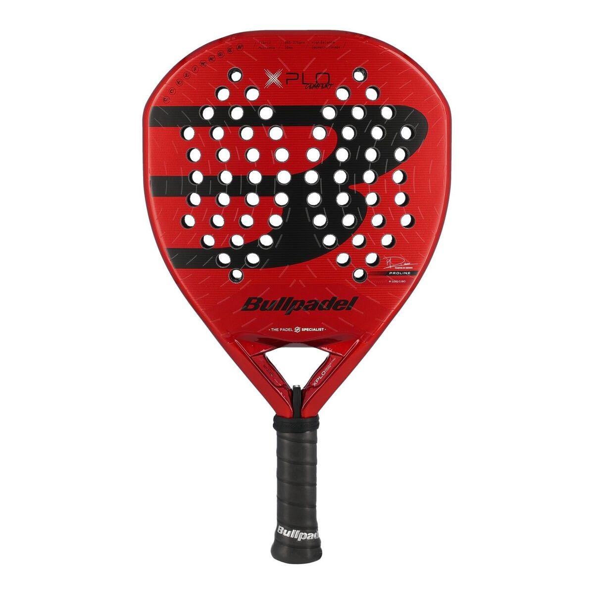 Bullpadel Padel Racket Bullpadel Natural Rubber Plastic