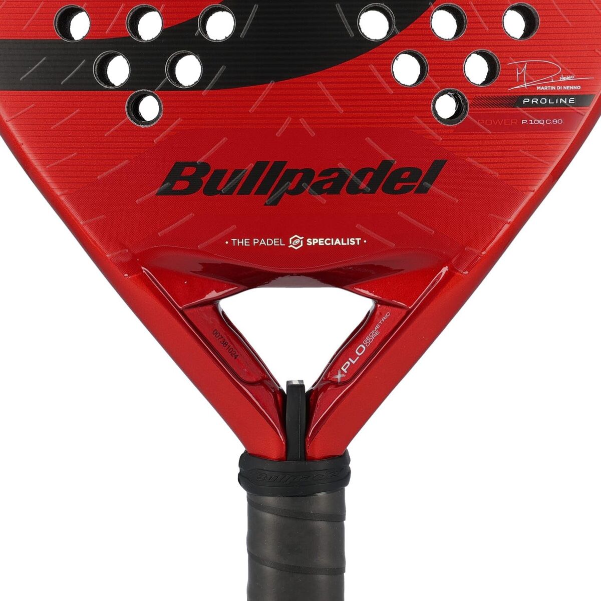 Bullpadel Padel Racket Bullpadel Natural Rubber Plastic