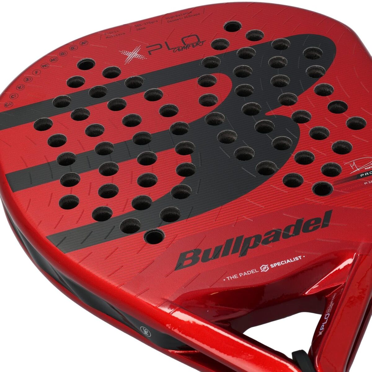 Bullpadel Padel Racket Bullpadel Natural Rubber Plastic